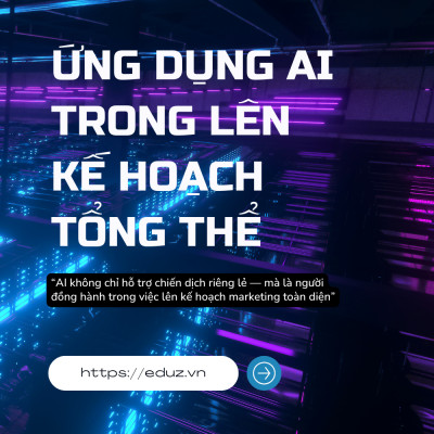 Ứng Dụng AI Trong Lên Kế Hoạch Tổng Thể